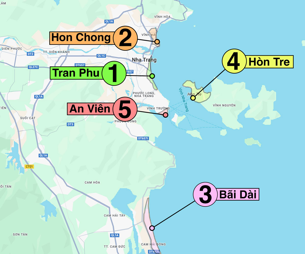 Dónde alojarse Nha Trang