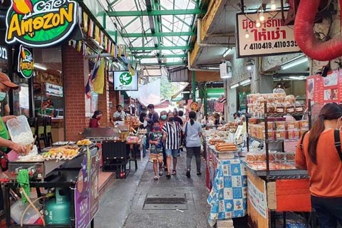 Mercadillo autentico Bangkok